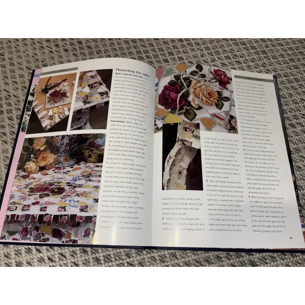 Mosaics Inspiration & Original Projects for Interiors by Kaffe Fassett Hardcover